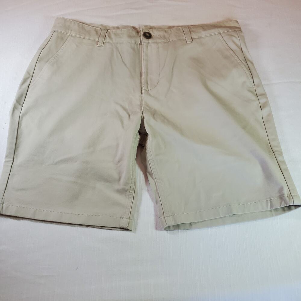 Mugsy Mens Shorts Size 36 Teddys Stretch Chino Casual Golf Flat Front
